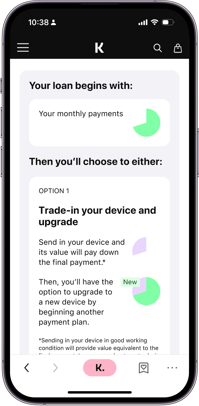 Learn more page